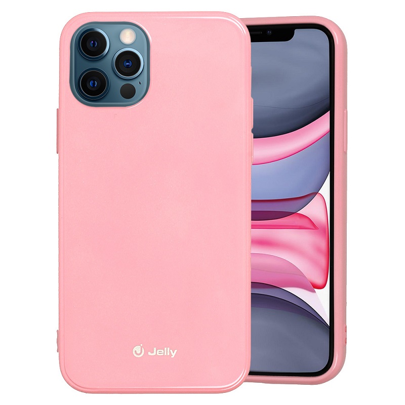 Pouzdro Jelly Case Apple iPhone 14 PRO silikon světle růžové