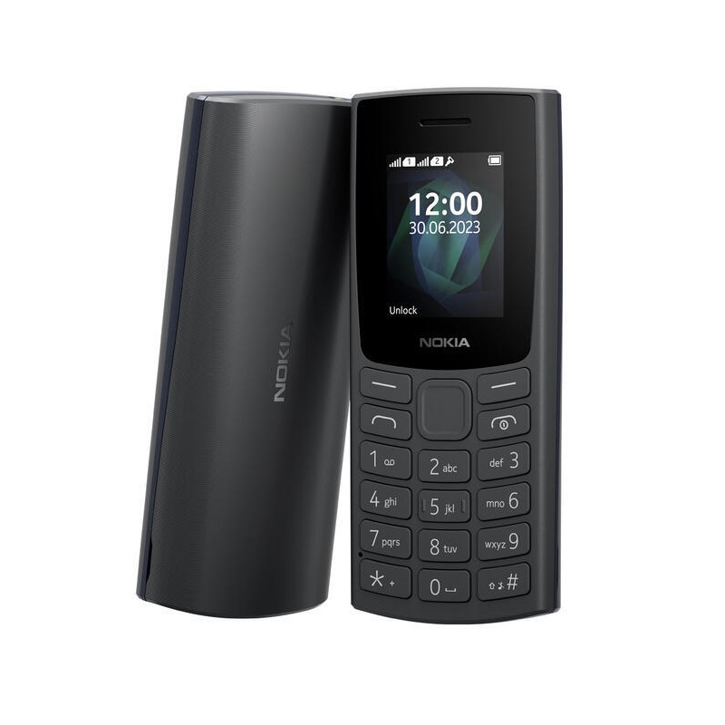 Levně Nokia 105 2G 2023 Dual sim Black