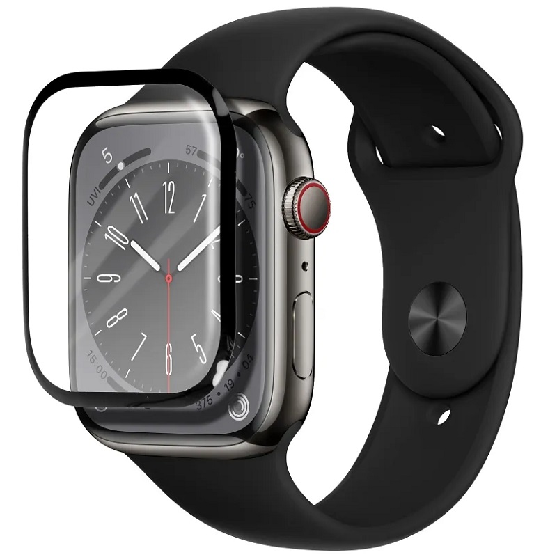 Levně Screen Glass Apple Watch 8 / 9 series 45mm Flexible Hybrid 1030651