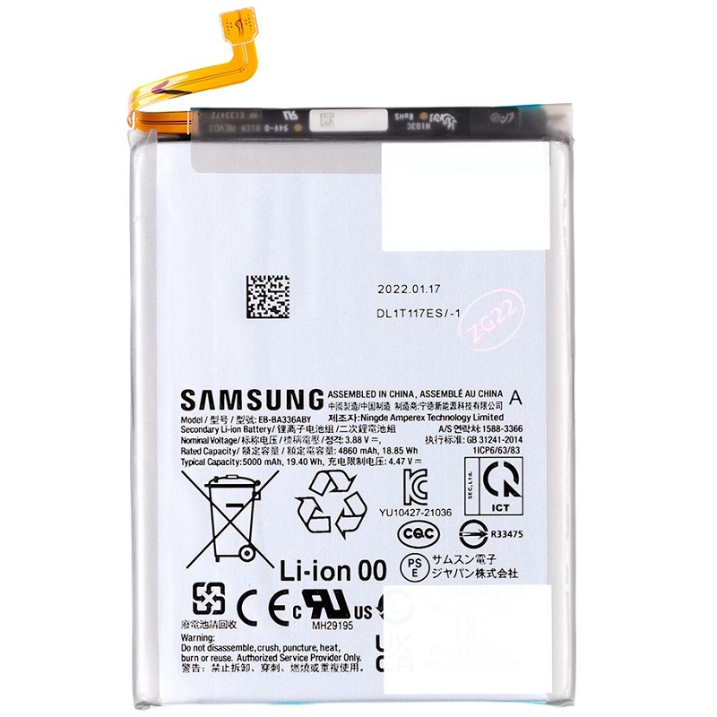 Baterie Samsung EB-BA336ABY A536 Galaxy A53 5G Li-ion 5000mAh (Service Pack) Original