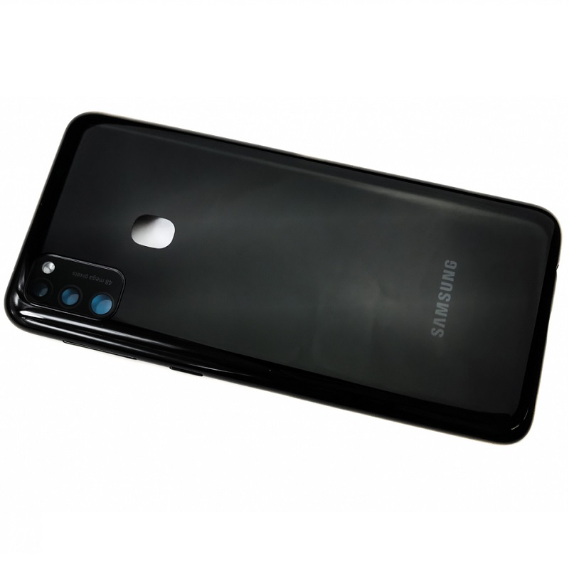 Kryt Samsung M215 Galaxy M21 kryt baterie včetně sklíčka kamery Original Black
