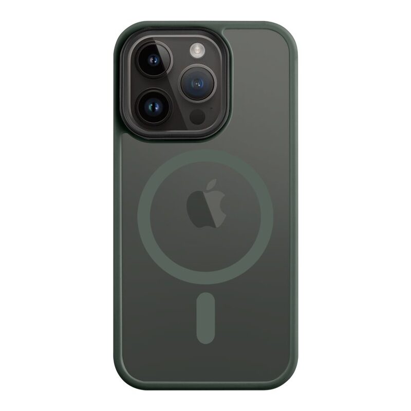 Pouzdro Apple iPhone 14 PRO Tactical MagForce Hyperstealth s MagSafe Forest Green