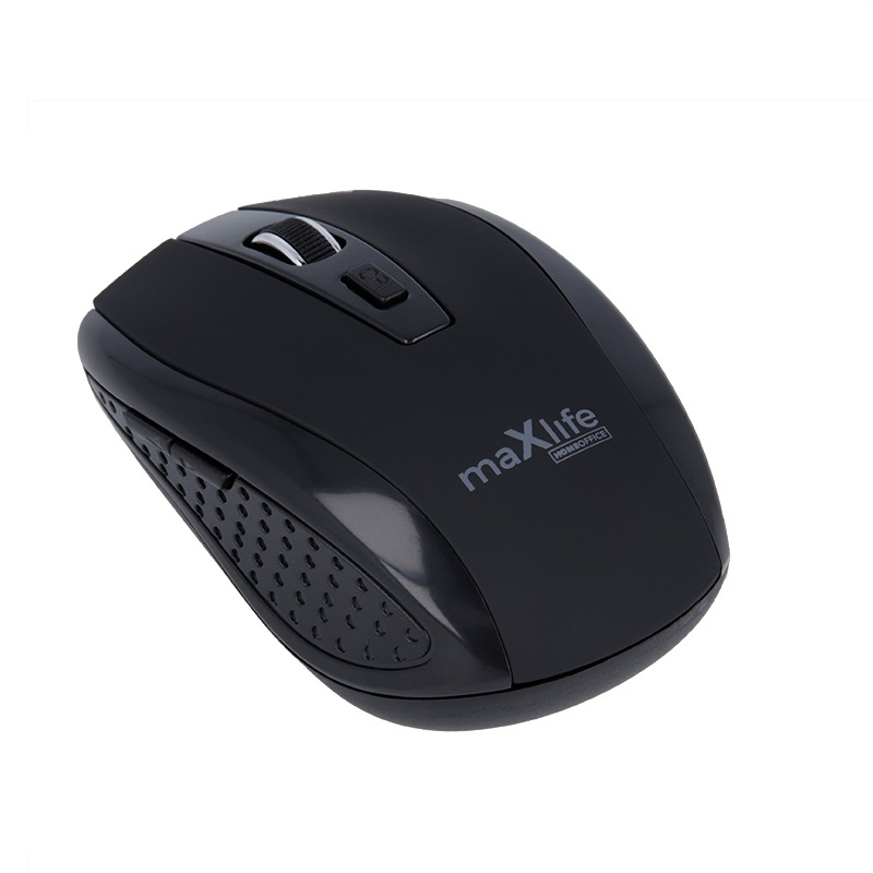 USB myš Maxlife Home Office MXHM-02 optická bezdrátová 6 tlačítek Bluetooth 1600 DPI černá