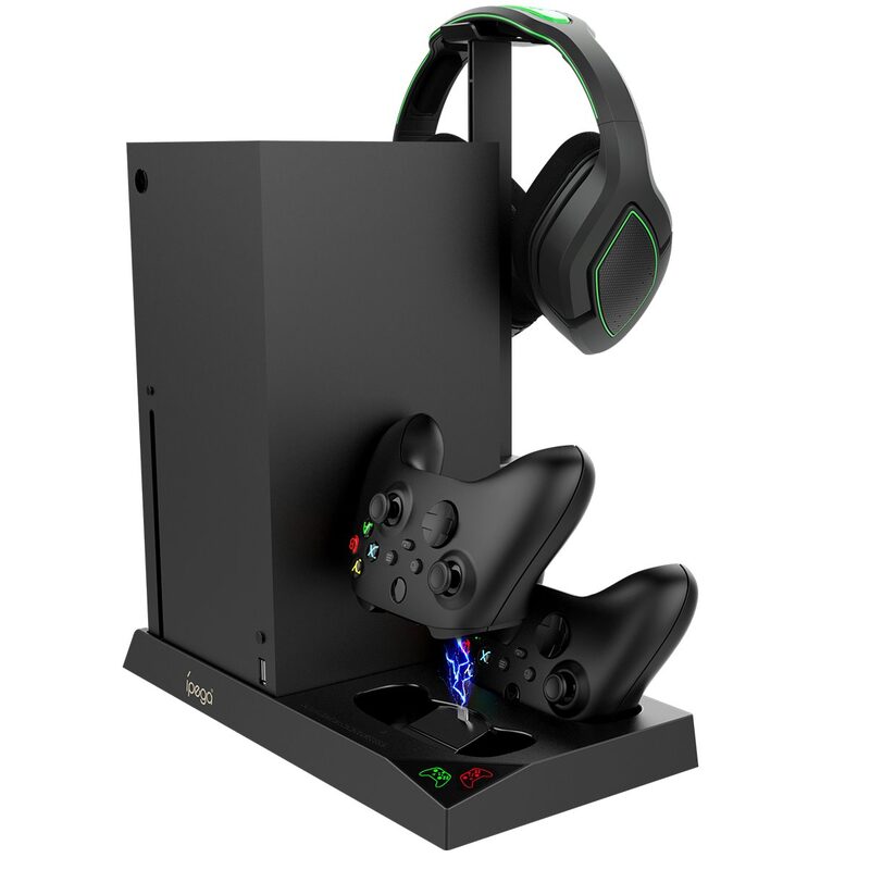 Levně Herní ovladač iPega XBX013 multifunkční nabíjecí stojan pro Xbox Series X