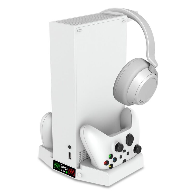 Levně Herní ovladač iPega XBS011 multifunkční nabíjecí stojan s chlazením pro Xbox Series S