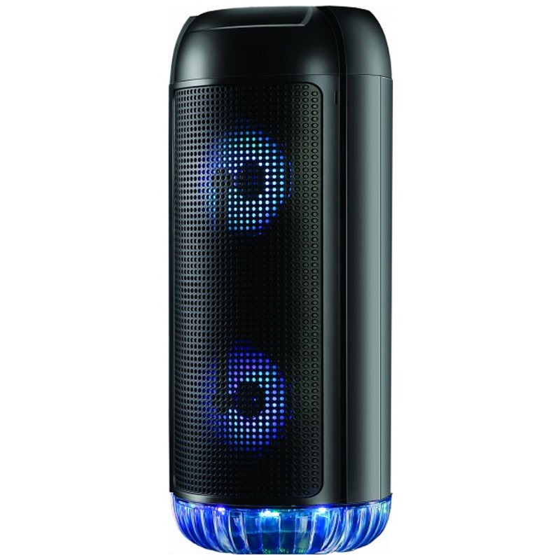 Levně Reproduktor Rebeltec PartyBox 400 20W RMS, 2x repro, Karaoke, LED, Bluetooth bezdrátový černý