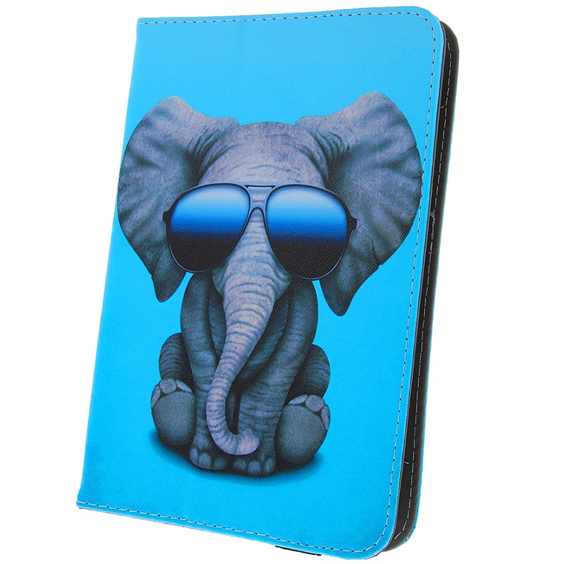 Levně GreenGo Elephant Univerzální pouzdro pro tablety 9-10" 5900495824738