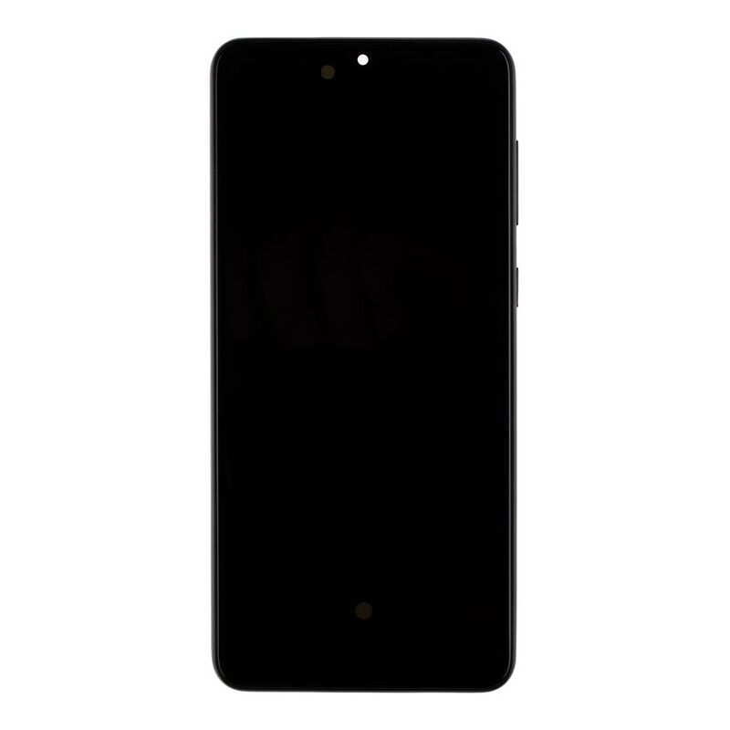 LCD display Samsung A336B Galaxy A33 5G + dotyk + přední kryt OLED černý