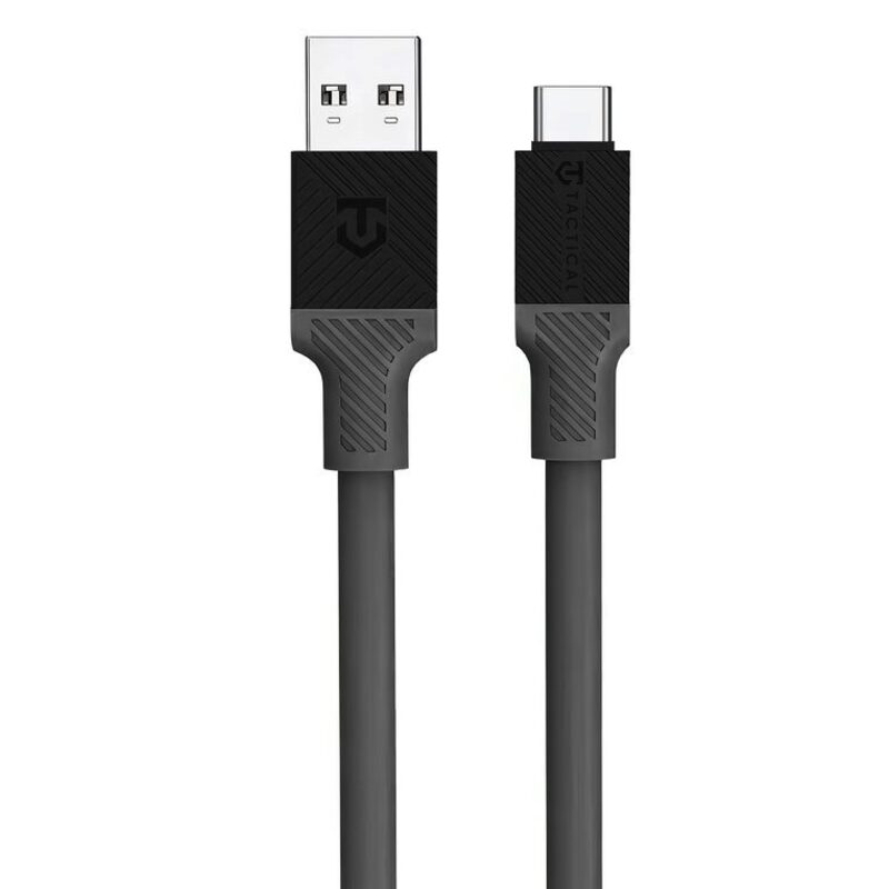 Tactical 57983117387 USB-A/USB-C, 1m, šedý