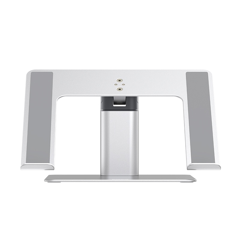 Levně Držák Baseus Metal Adjustable Laptop Stand stolní stojánek stříbrný