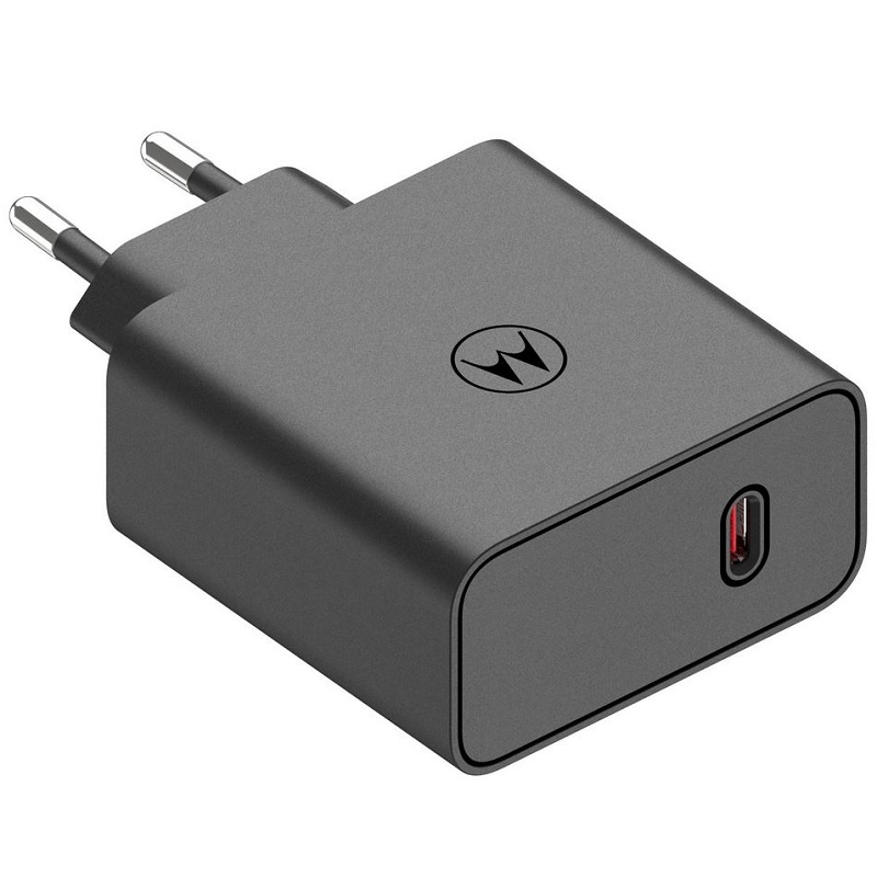 Nabíječka Motorola MC-1252 USB-C GaN 125W Turbopower Quick Charge Original Black