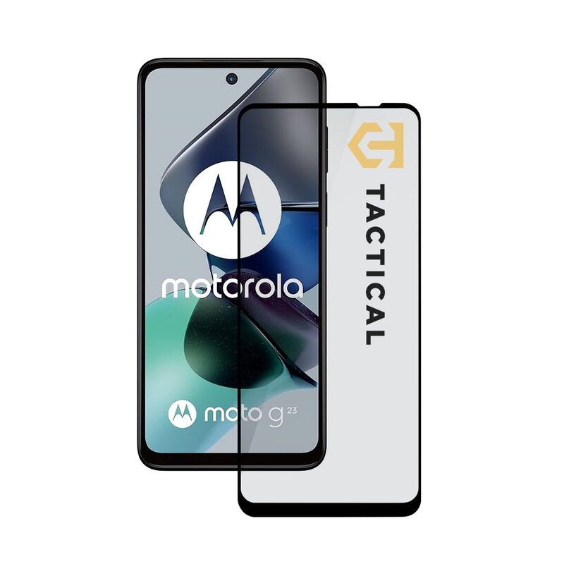 Screen Glass Motorola Moto G23 Tactical Shield 5D Full Glue trvzené sklo černé 1031460
