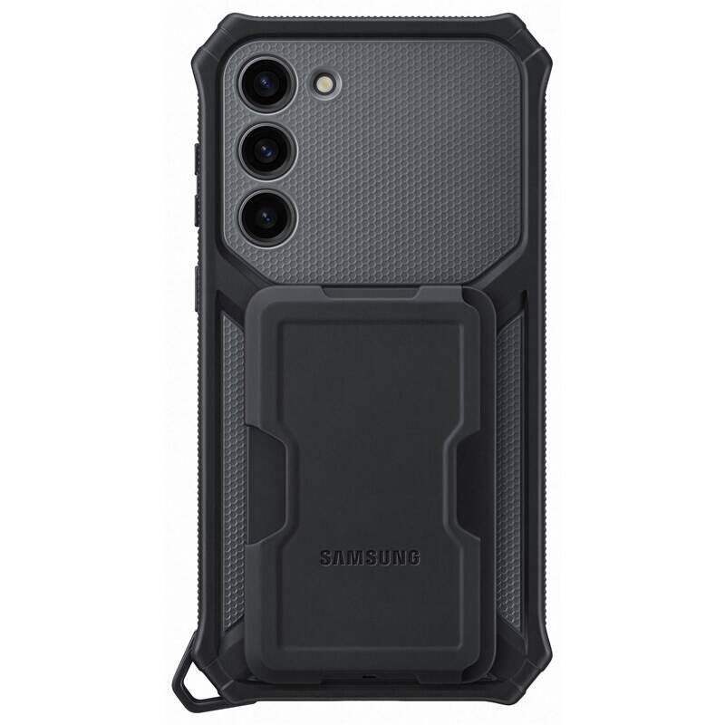 Pouzdro Samsung EF-RS916CBE Protective Standing Samsung S916 Galaxy S23+ Titan