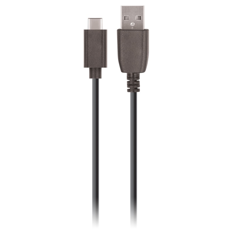 Levně USB datový kabel USB-C - 50 cm 2A černý