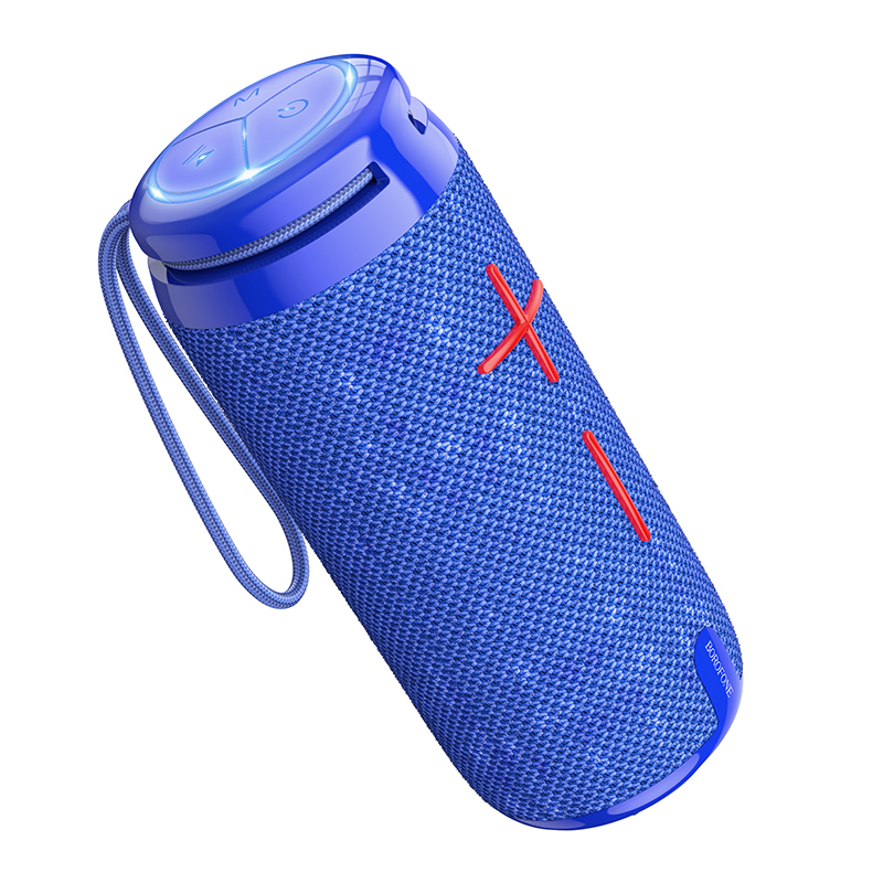 Reproduktor Bluetooth Borofone Fashion BR24 10W, BT 5.3, 1200mAh, s poutkem modrý