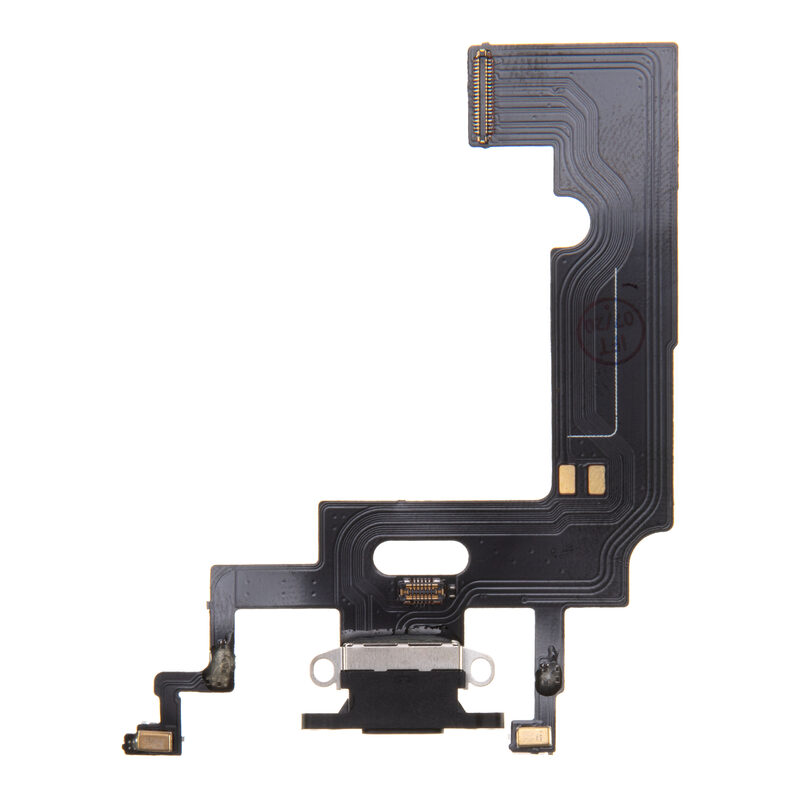 Levně Flex Kabel Apple iPhone XR konektor dobíjení černý