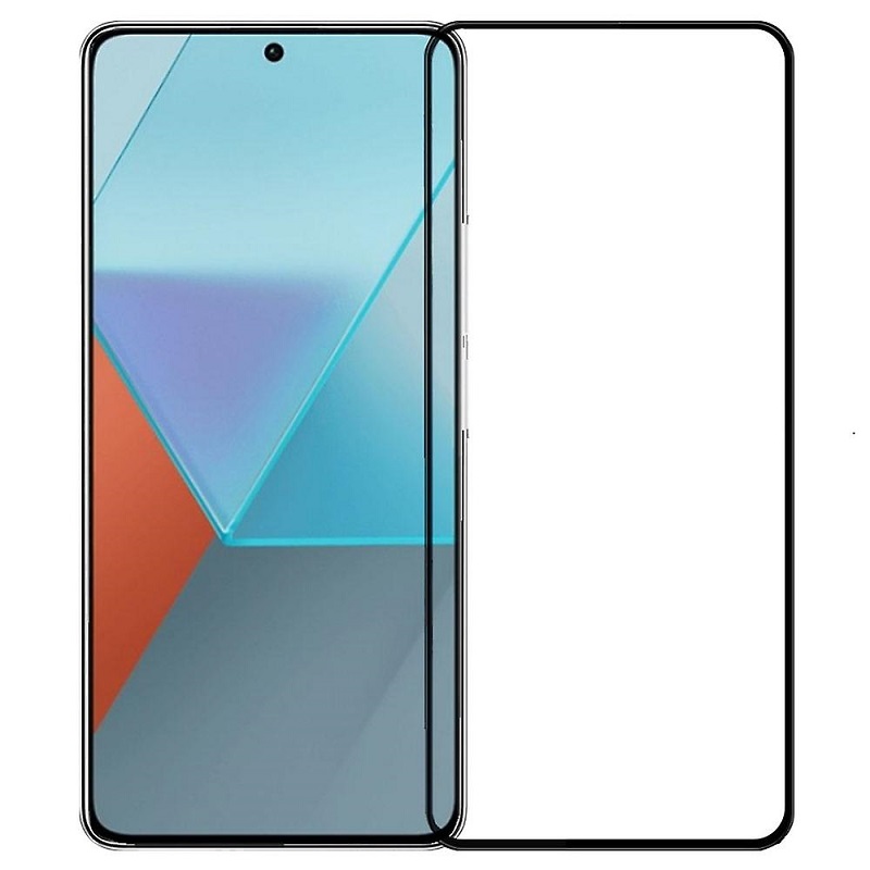 Screen Glass Protector Xiaomi Redmi Note 13 5G, Note 13 PRO 4G 5D Full Glue Ceramic černé 1032399