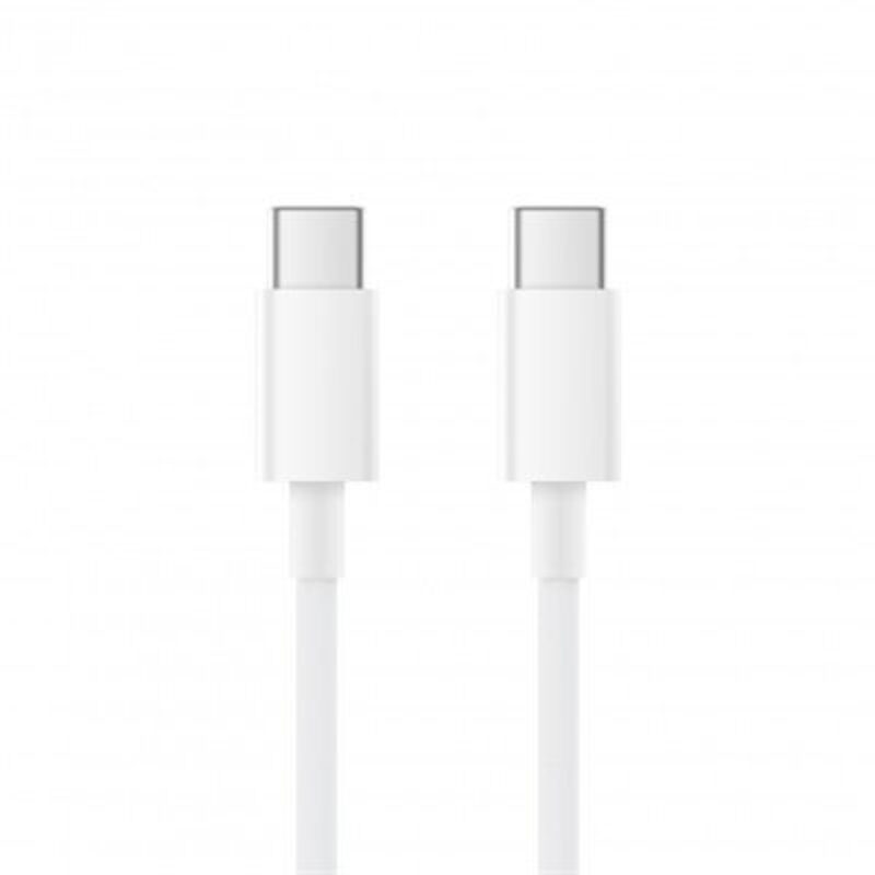 Levně USB datový kabel Xiaomi USB-C/USB-C 5A Turbo Charge 1,5m Original White