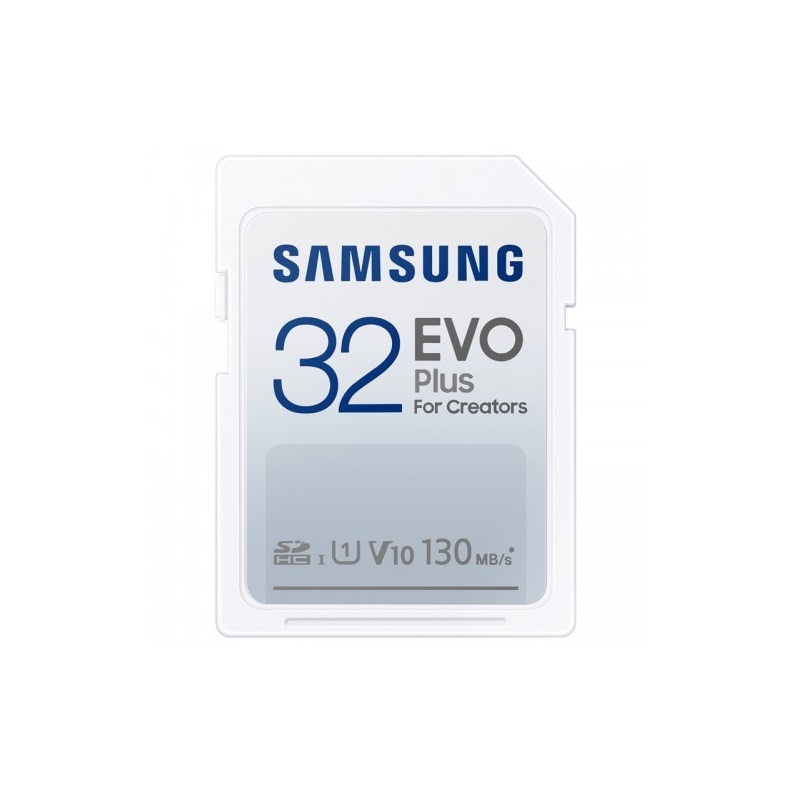 Levně Karta SDHC Samsung 32GB EVO Plus 130Mbps UHS-I U1 Class 10