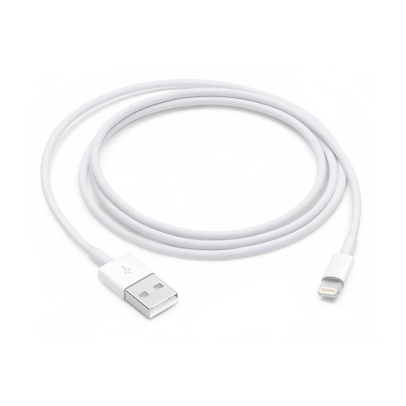Levně USB datový kabel Apple MXLY2ZM/A iPhone USB-A / Lightning 1m bílý