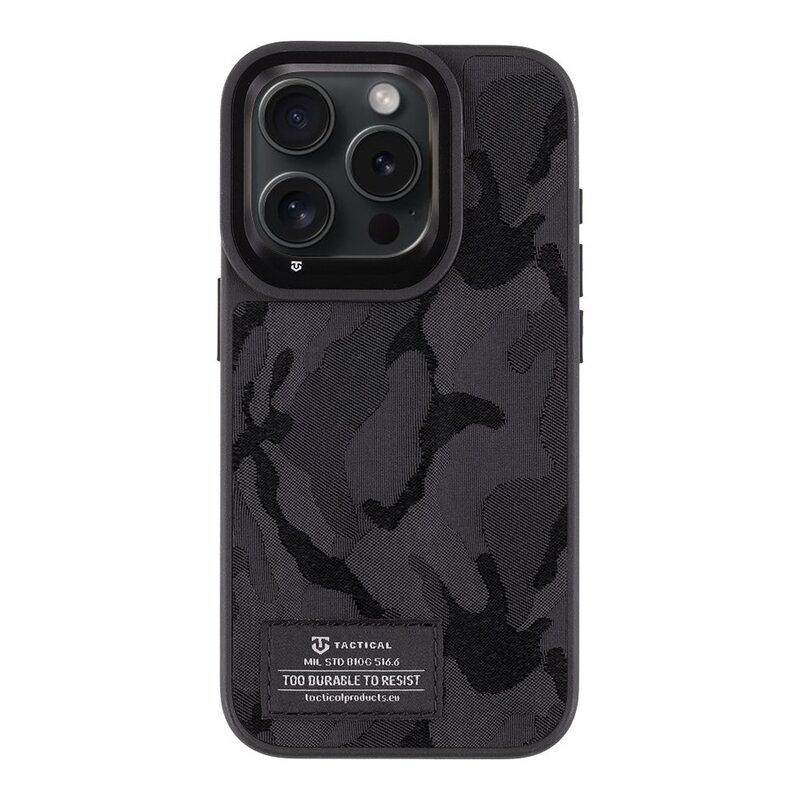 Pouzdro Tactical Camo Troop Apple iPhone 15 PRO Black