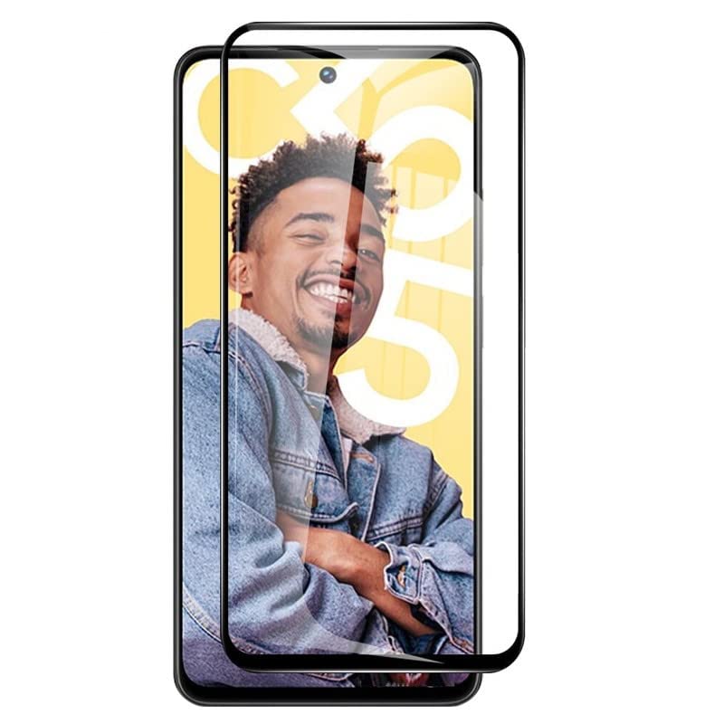 Levně Screen Glass Realme C55, Realme C53 5D Full Glue zaoblené černé 1032314