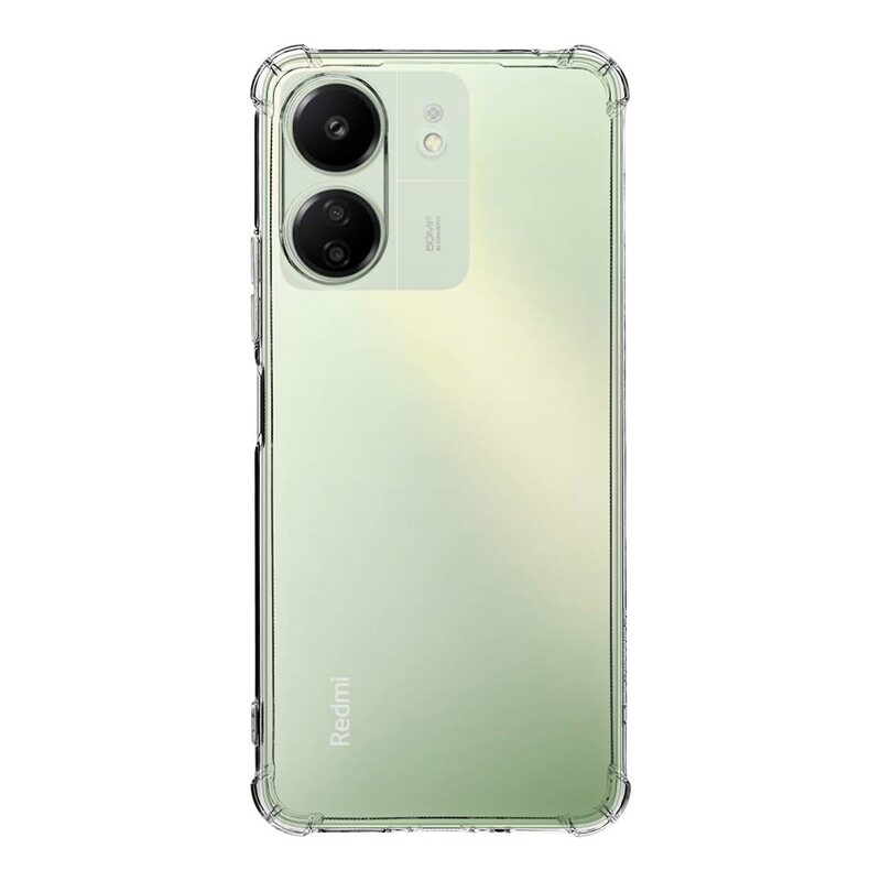 Pouzdro silikon Xiaomi Redmi 13C, POCO C65 Tactical TPU Plyo transparentní