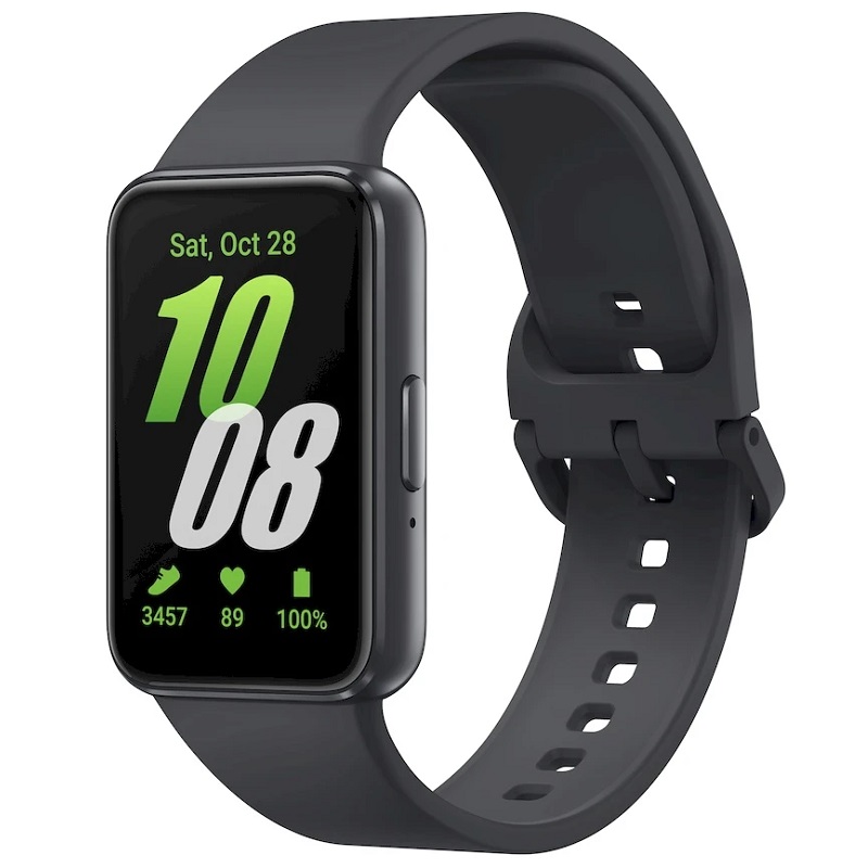 Levně SAMSUNG Galaxy Fit3 SM-R390 hodinky fitness náramek Gray