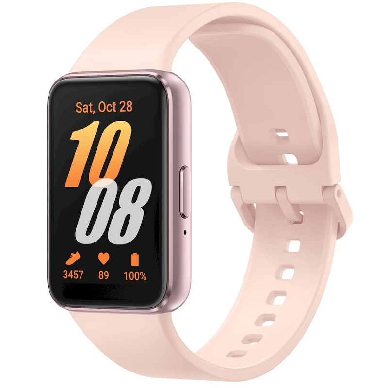 Levně SAMSUNG Galaxy Fit3 SM-R390 hodinky fitness náramek Pink Gold