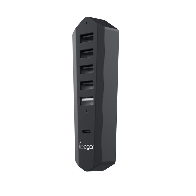 Levně iPega P5S003 USB/USB-C HUB pro PS5 Slim Black