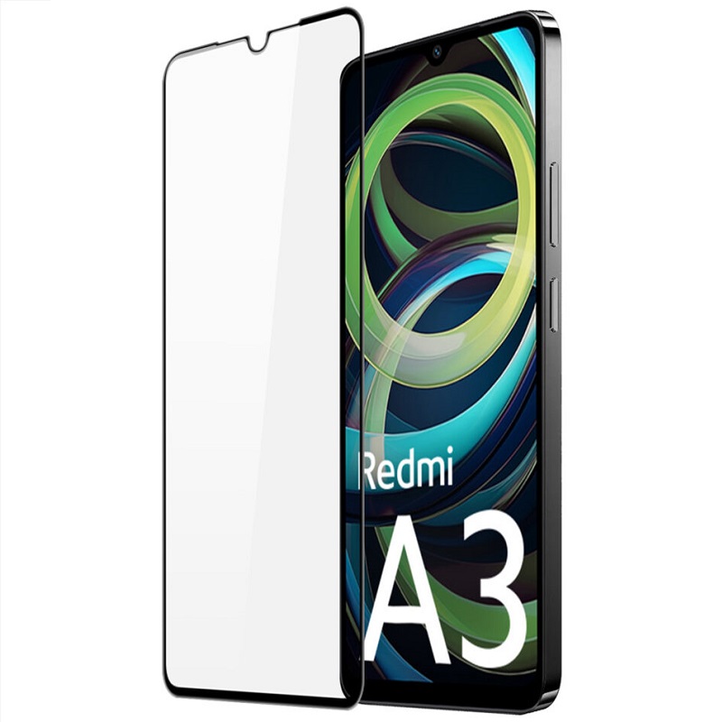 Screen Glass Xiaomi Redmi A3 5D Full Glue zaoblené černé 1032922