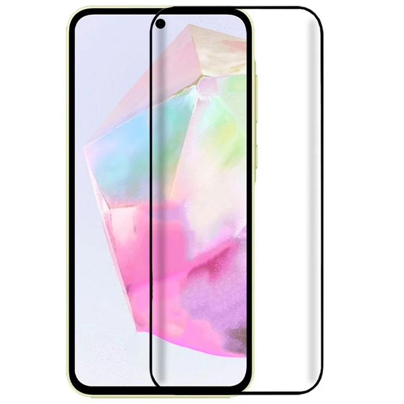 Screen Glass Samsung A356 Galaxy A35 5G SWISSTEN RAPTOR Diamond 3D Full Glue černé 1032958