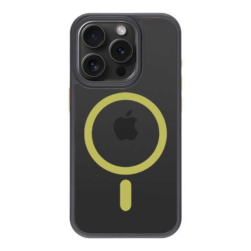 Pouzdro Tactical MagForce Hyperstealth 2.0 zadní kryt Apple iPhone 15 PRO Black/Yellow Pouzdro Tactical MagForce Hyperstealth 2.0 zadní kryt Apple iPhone 15 PRO Black/Yellow