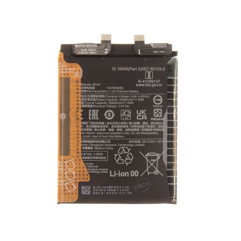 1033932_Baterie Xiaomi BP45 4600mAh Xiaomi 12 PRO Service Pack Original.JPG