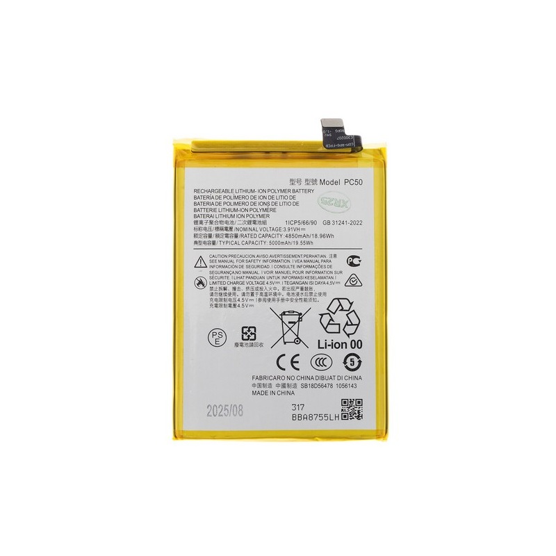 Levně Baterie Motorola PC50 5000mAh Li-ion Motorola MOTO G54 5G náhrada OEM