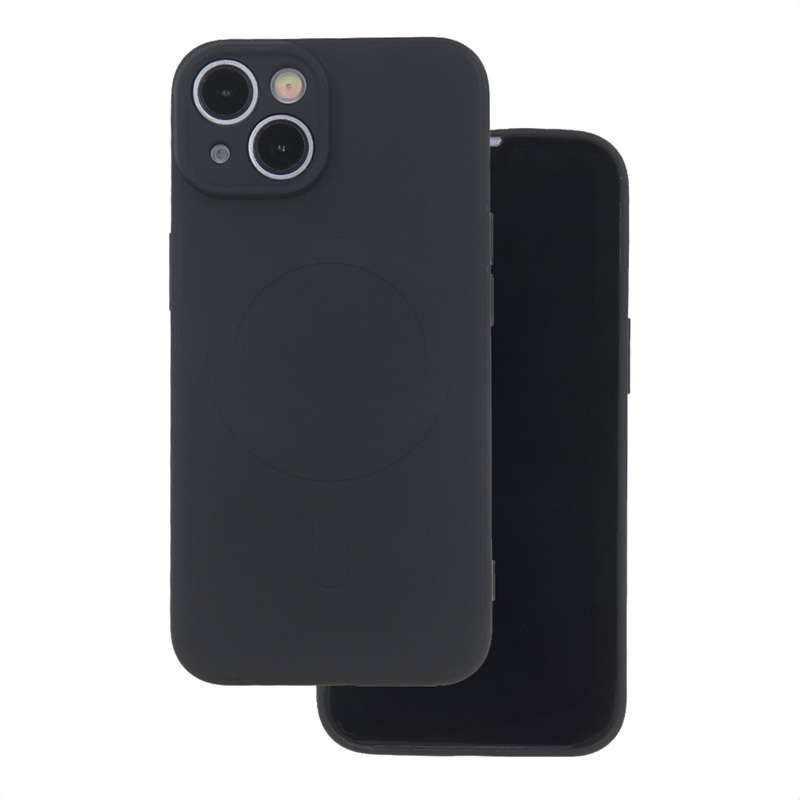 Levně Pouzdro silikon Apple iPhone 17 PRO Magsafe Simple Color černé
