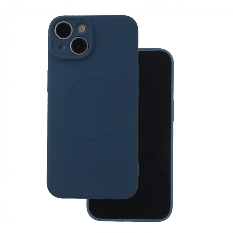 Levně Pouzdro silikon Apple iPhone 17 PRO Magsafe Simple Color modré