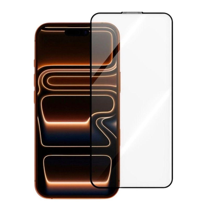 1036431_Screen Glass Apple iPhone 17 PRO MAX 5D Full Glue tvrzene sklo zaoblene cerne.jpg