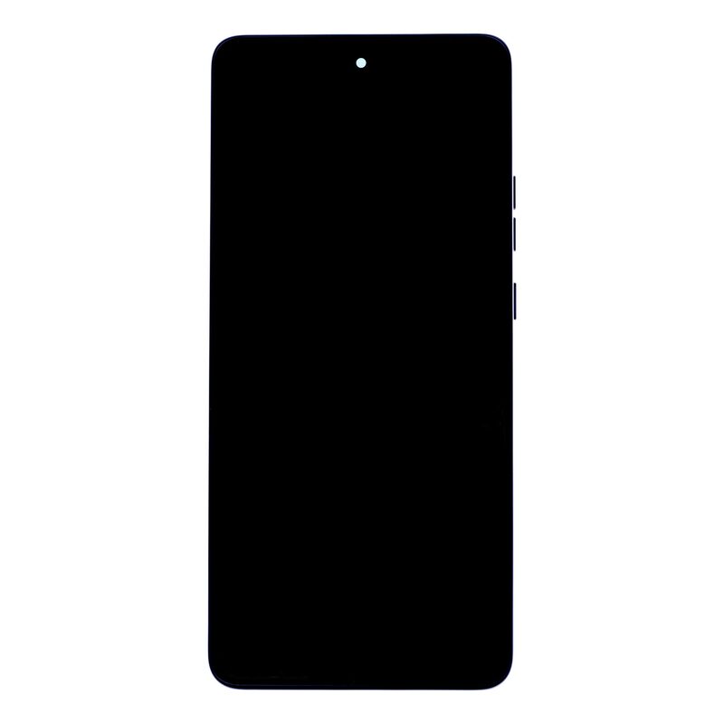 Levně LCD display Motorola Moto G86 + dotyk. deska + přední kryt (Service Pack) Original Spellbound Black