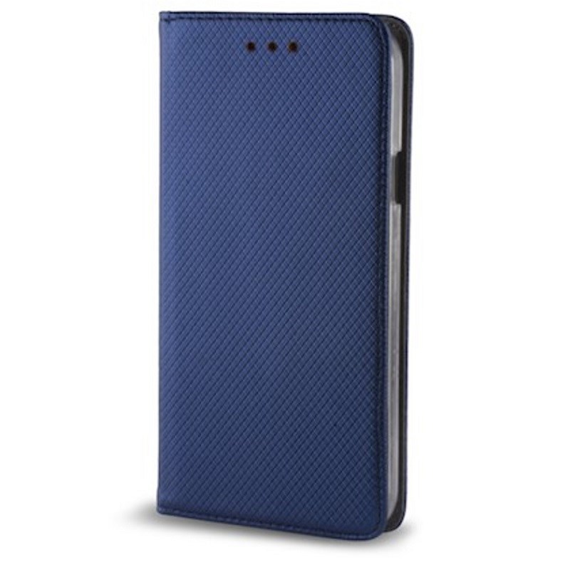 Pouzdro Sligo Smart Magnet Huawei Y6 Prime 2019 / Honor 8A modré