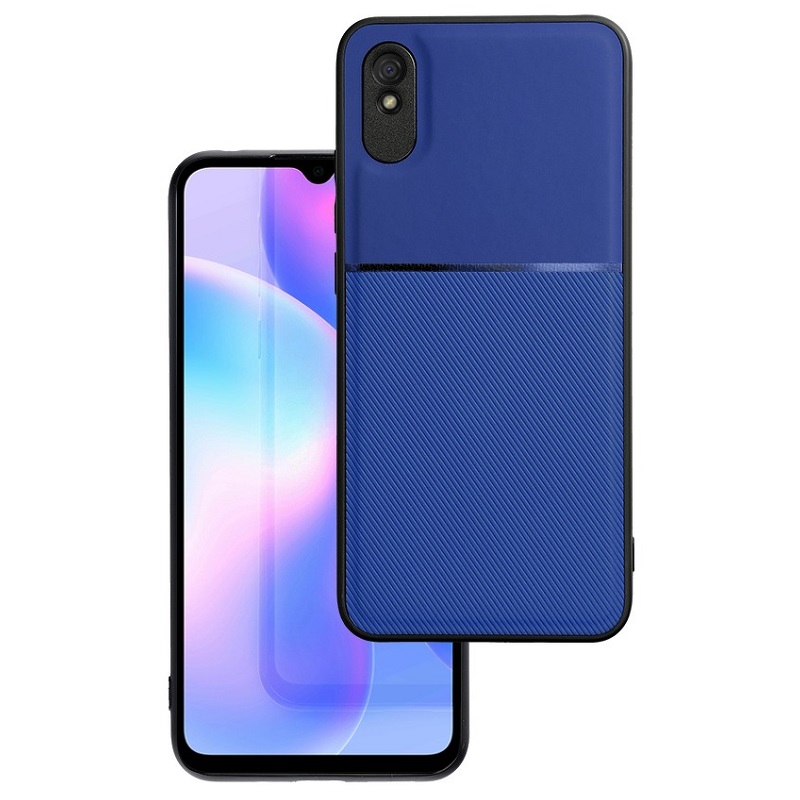 Levně Pouzdro silikon Xiaomi Redmi 9C Noble s výztuhou modré