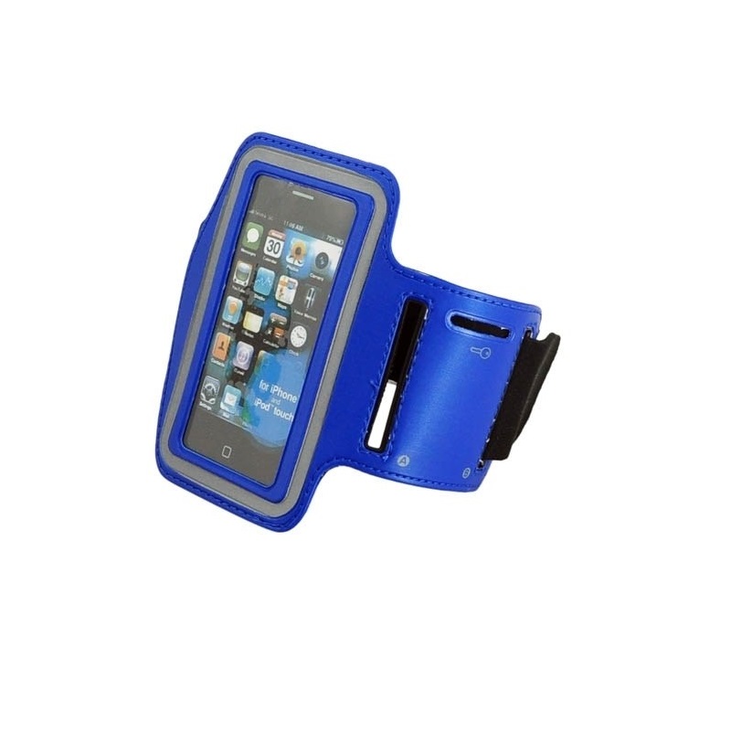 Sportovní držák na ruku pro Samsung i9300 Galaxy S3 a jiné telefony 4-5 palců - tmavě modrý